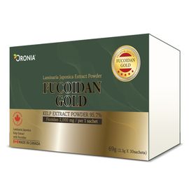 [Oronia] Fucoidan Gold 30 Pouches_Premium, Beauty, Diet, Health, Functional Food_Made in Canada
